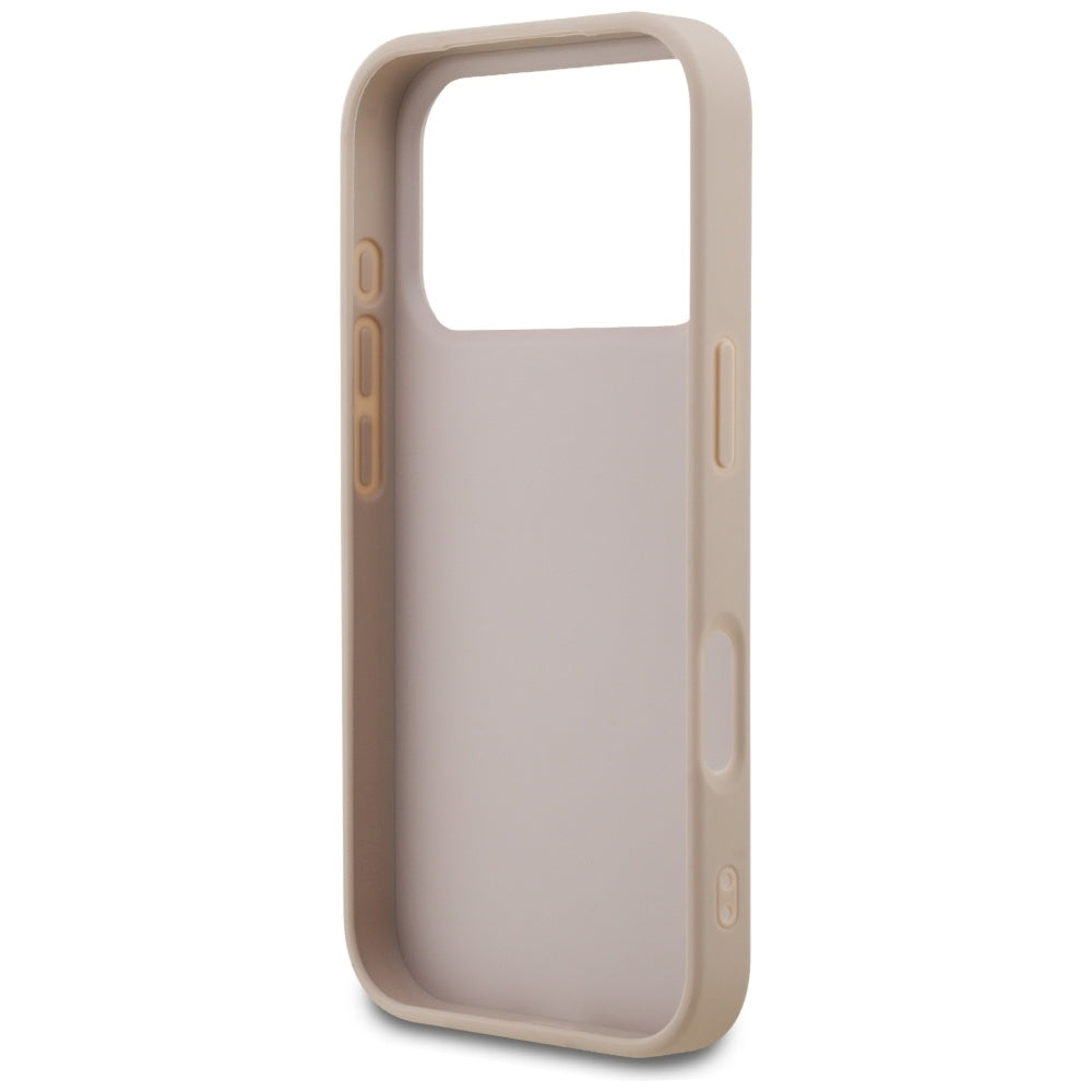Étui pour Apple iPhone 17 Pro, Guess, 4G Classic, Rose