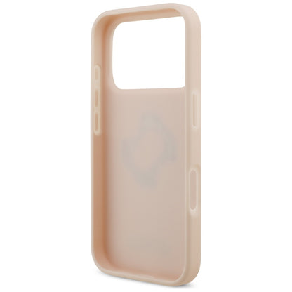 Custodia per Apple iPhone 17 Pro, Guess, 4G Grained Big and Classic Logo, Rosa