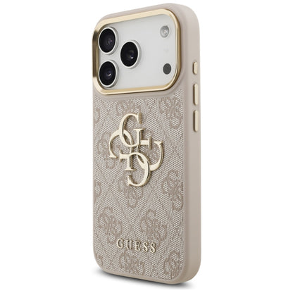 Custodia per Apple iPhone 17 Pro, Guess, Big 4G Classic Logo with Big Strap, Rosa