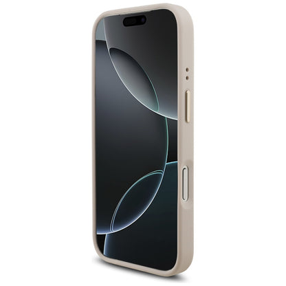 Étui pour Apple iPhone 17 Pro, Guess, Big 4G Logo Classic, Rose Doré.