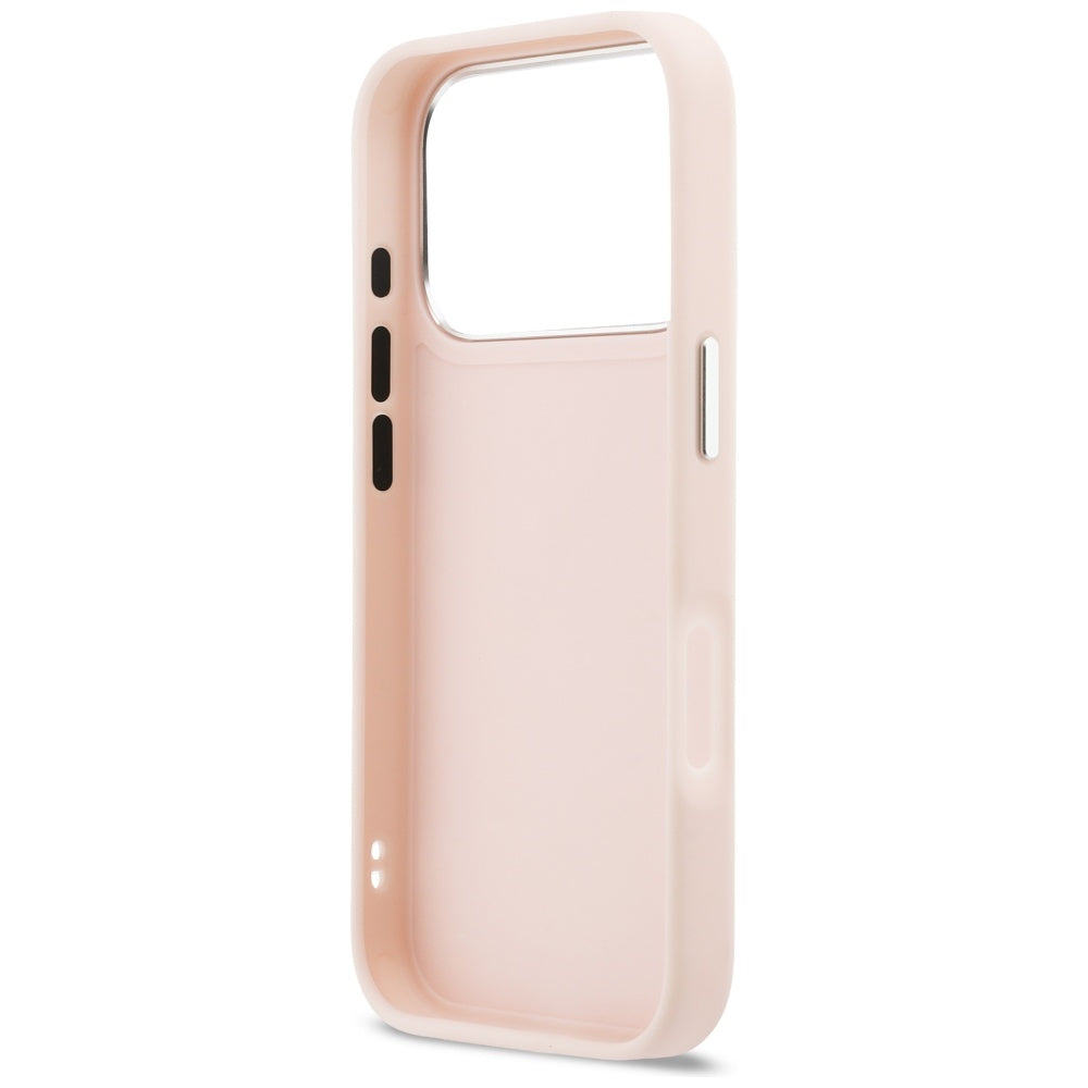 Étui pour Apple iPhone 17 Pro, Karl Lagerfeld, Impression Karl & Choupette avec Poche, Rose