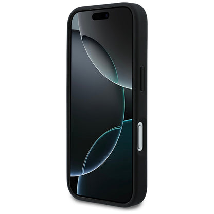 Étui pour Apple iPhone 17 Pro, Karl Lagerfeld, Rhinestone Karl & Choupette Pins, Noir