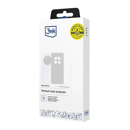 Hülle für Apple iPhone 17 Pro Max, 3MK, Matt Pro, Schwarz