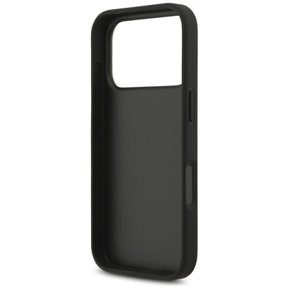 Étui pour Apple iPhone 17 Pro Max, Guess, 4G Classic Logo avec sangle, Noir