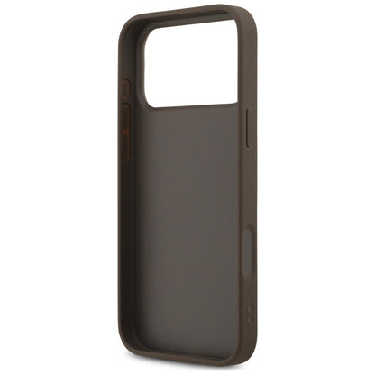 Custodia per Apple iPhone 17 Pro Max, Guess, 4G Classic, Marrone