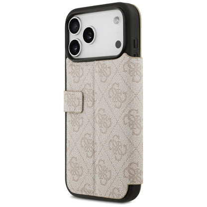 Étui pour Apple iPhone 17 Pro Max, Guess, Logo Métal 4G, Rose