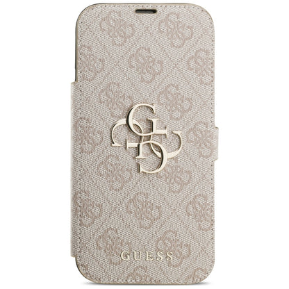 Étui pour Apple iPhone 17 Pro Max, Guess, Logo Métal 4G, Rose
