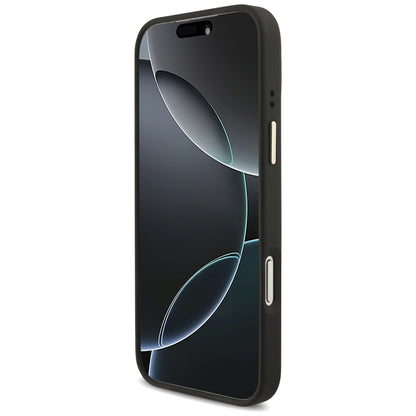 Étui pour Apple iPhone 17 Pro Max, Guess, Big 4G Classic Logo avec grande bandoulière, Noir