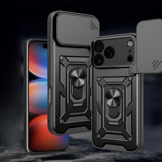 Custodia per Apple iPhone 17 Pro Max, Techsuit, CamShield, Rosa