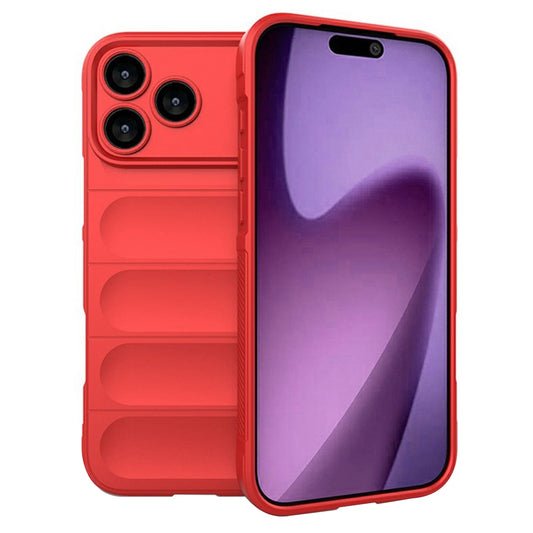 Étui pour Apple iPhone 17 Pro Max, Techsuit, Magic Shield, Rouge
