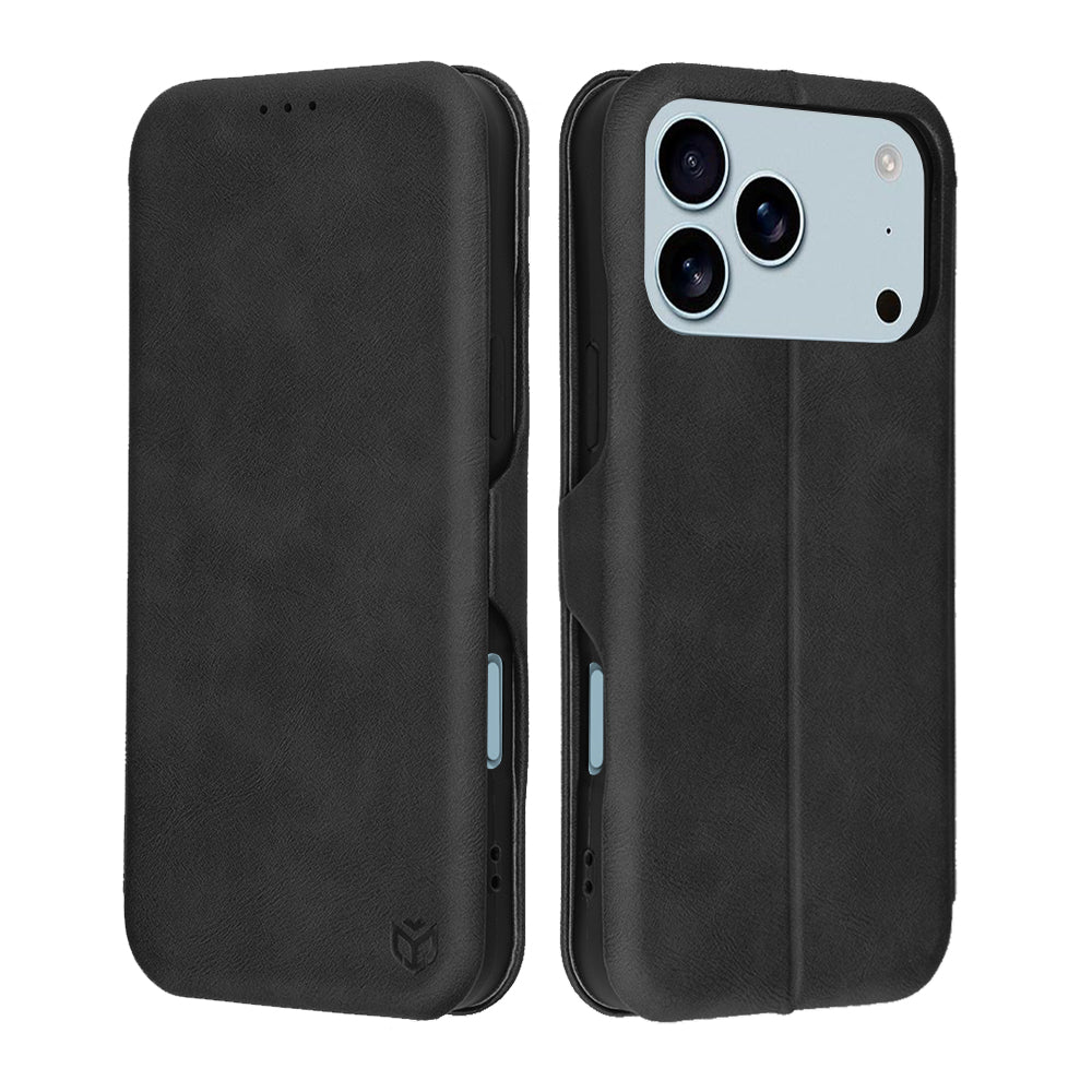 Étui pour Apple iPhone 17 Pro Max, Techsuit, Safe Wallet Plus, Noir