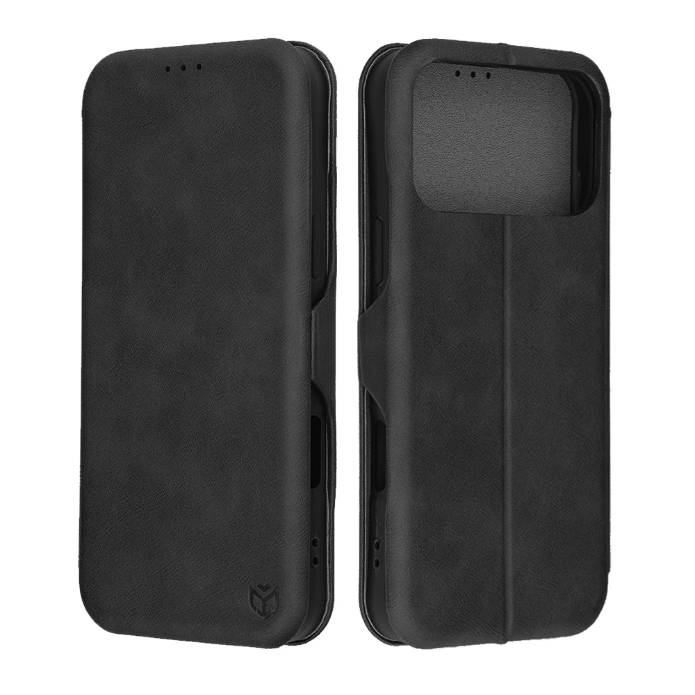 Étui pour Apple iPhone 17 Pro Max, Techsuit, Safe Wallet Plus, Noir