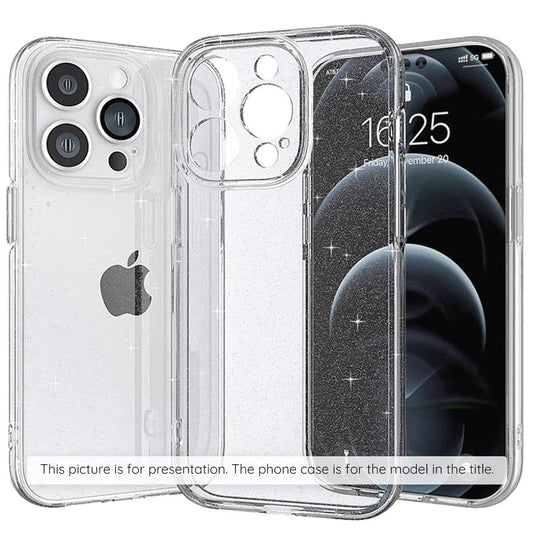 Étui pour Apple iPhone 17 Pro Max, Techsuit, SparkleSkin, Transparent