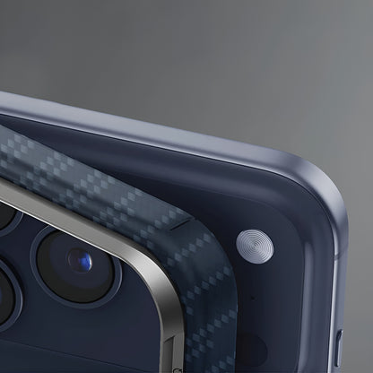 MagSafe Hülle für Apple iPhone 17 Pro Max, UNIQ, Keva MagClick, Denim