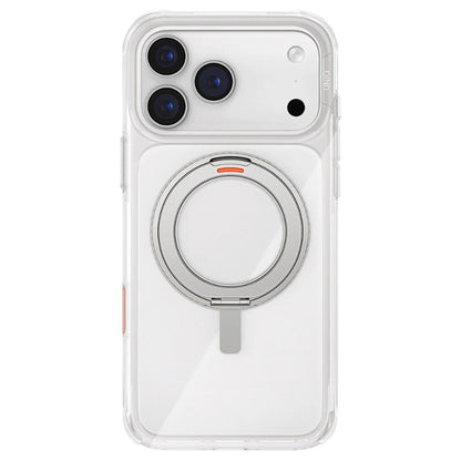 Hülle für Apple iPhone 17 Pro Max, UNIQ, Swivix, Silbern