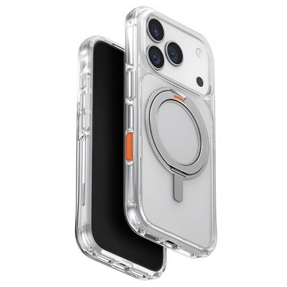 Hülle für Apple iPhone 17 Pro Max, UNIQ, Swivix, Silbern