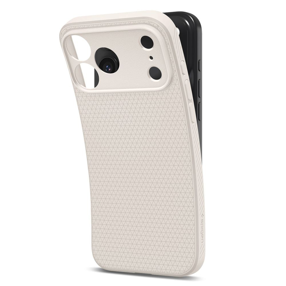 Custodia per Apple iPhone 17 Pro, Spigen, Liquid Air, Beige