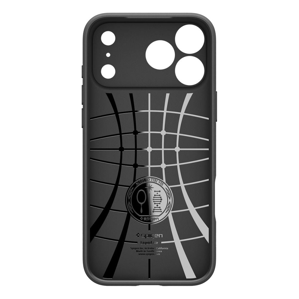 Étui pour Apple iPhone 17 Pro, Spigen, Liquid Air, Noir Mat