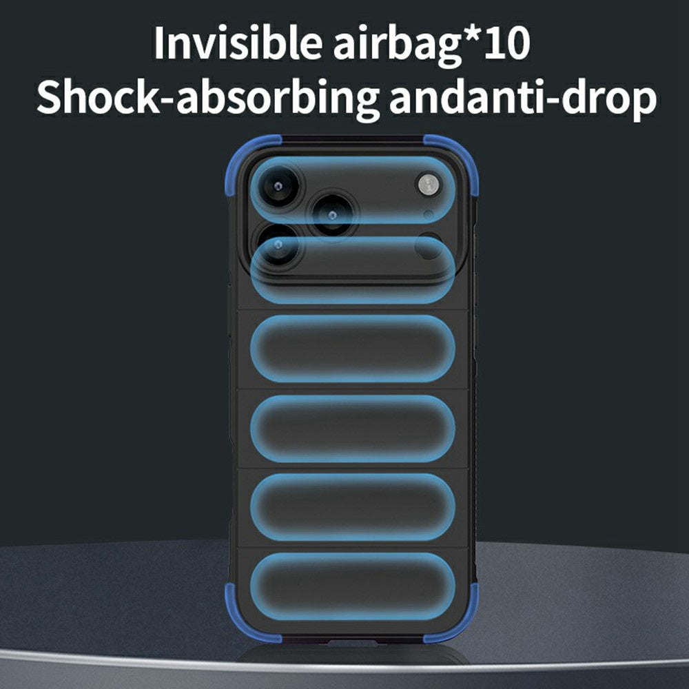 Hülle für Apple iPhone 17 Pro, Techsuit, Magic Shield, Schwarz