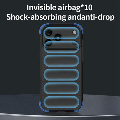 Custodia per Apple iPhone 17 Pro, Techsuit, Magic Shield, Rossa