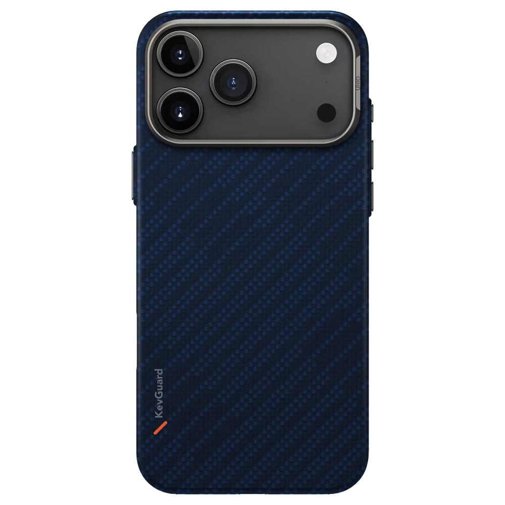 MagSafe Hülle für Apple iPhone 17 Pro, UNIQ, Keva MagClick, Denim