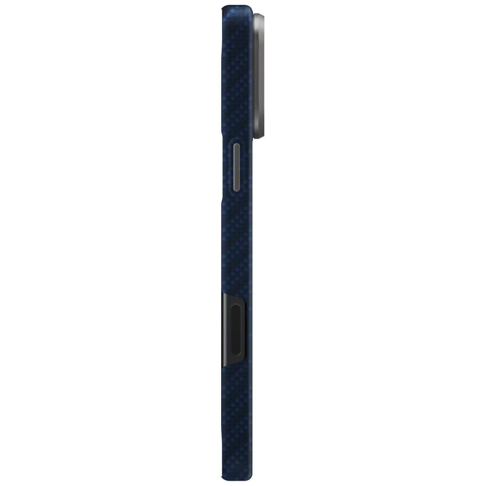 MagSafe Hülle für Apple iPhone 17 Pro, UNIQ, Keva MagClick, Denim