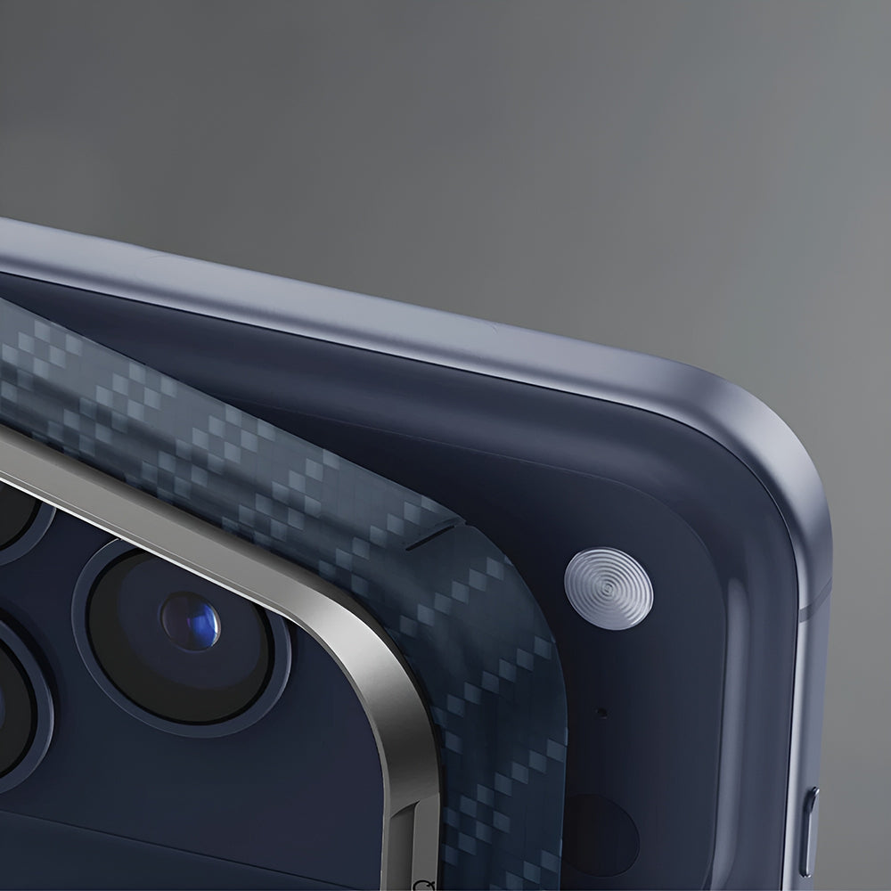 MagSafe Hülle für Apple iPhone 17 Pro, UNIQ, Keva MagClick, Denim