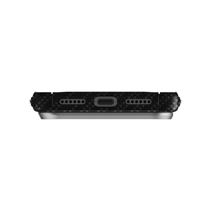 Étui MagSafe pour Apple iPhone 17 Pro, UNIQ, Keva MagClick, Gris Foncé