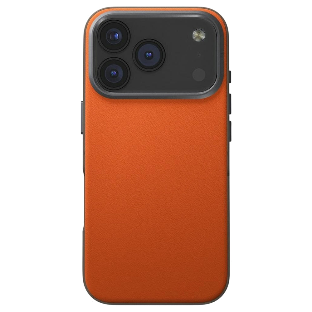 Étui pour Apple iPhone 17 Pro, UNIQ, Lyden Leatherette, Beige Orange