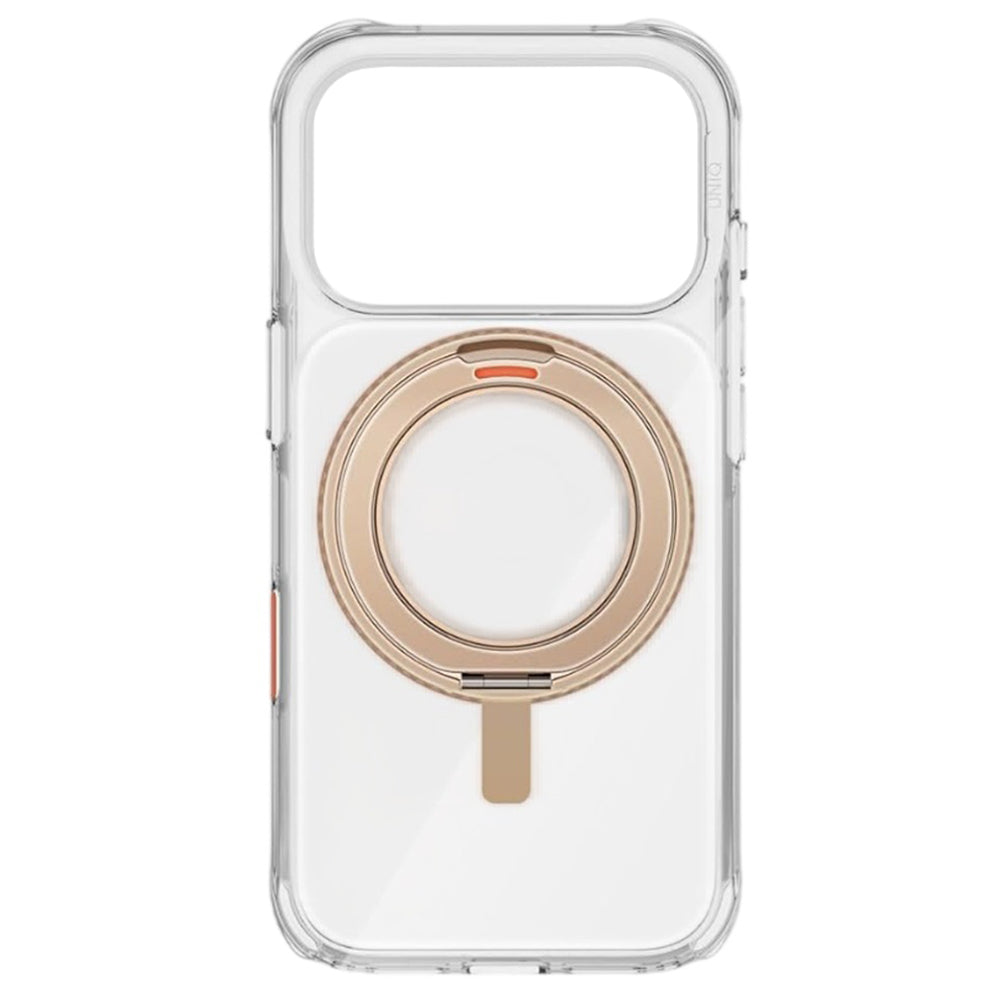 Hülle für Apple iPhone 17 Pro, UNIQ, Swivix, Gold