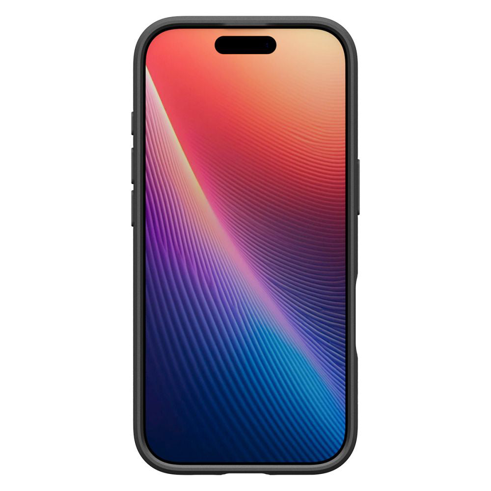 Étui pour Apple iPhone 17, Spigen, Liquid Air, Noir Mat