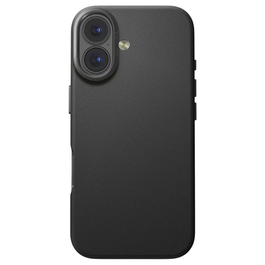 Coque pour Apple iPhone 17, UNIQ, Lyden Leatherette, Noire