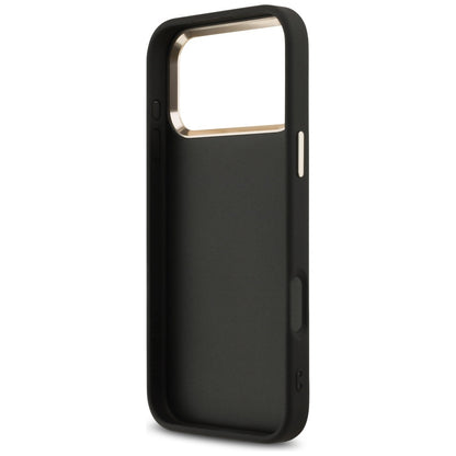 Custodia per Apple iPhone 18 Pro / 17 Pro, Guess, 4G Big Classic Logo, Nera