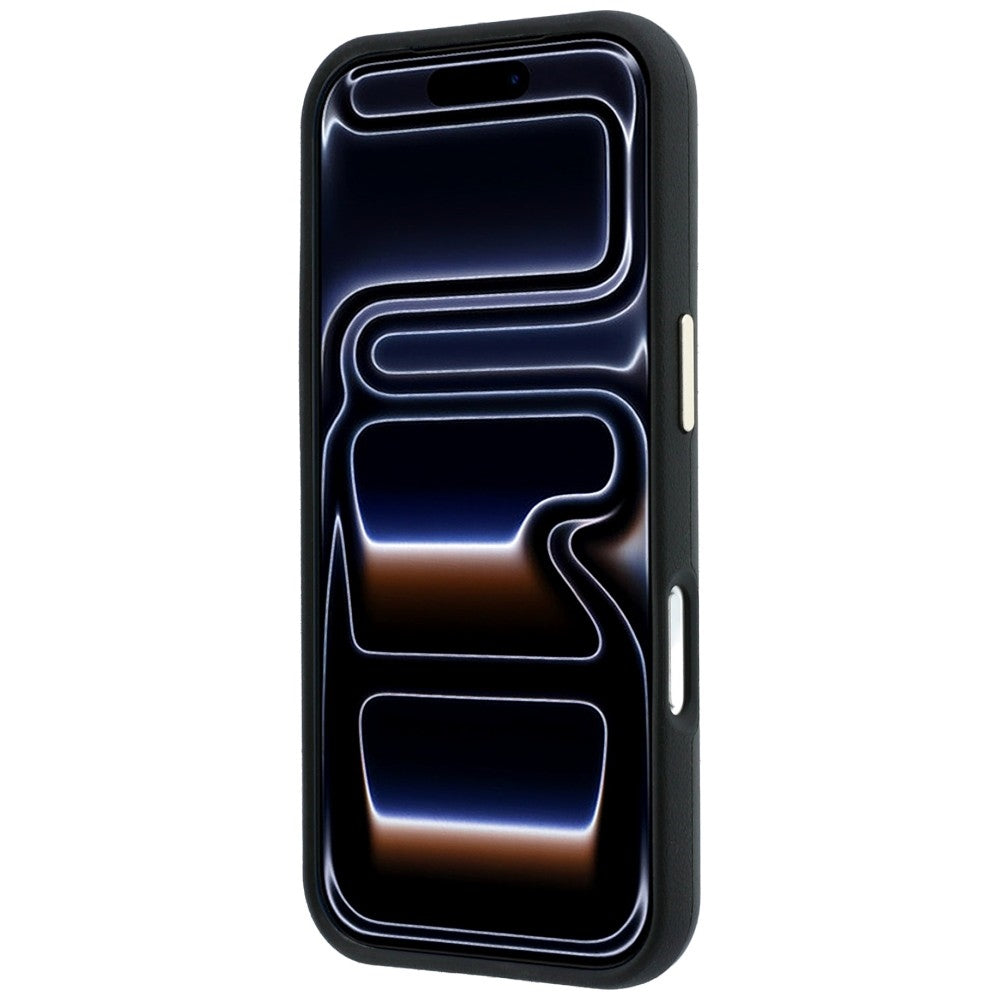Custodia per Apple iPhone 18 Pro / 17 Pro, Guess, Smooth Big Strass Logo, Nera