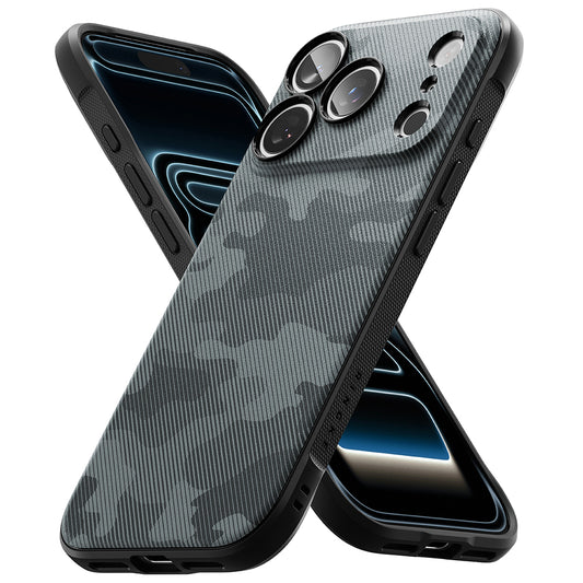 Custodia per Apple iPhone 18 Pro / 17 Pro, Ringke, Onyx, Camouflage