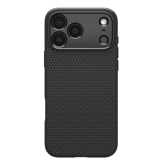 Coque pour Apple iPhone 18 Pro / 17 Pro, Spigen, Liquid Air, Noir Mat ACS12149