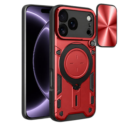 Hülle für Apple iPhone 18 Pro / 17 Pro, Techsuit, CamGuard Pro, Rot