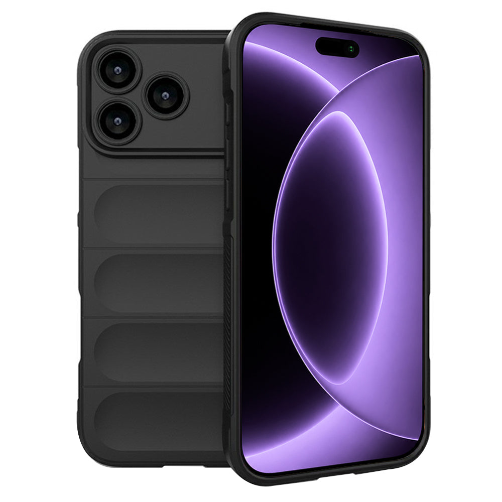 Custodia per Apple iPhone 18 Pro / 17 Pro, Techsuit, Magic Shield, Nera