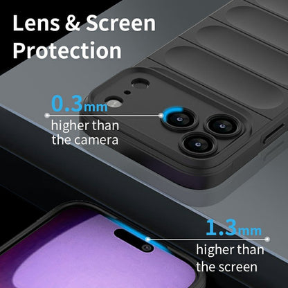 Hülle für Apple iPhone 18 Pro / 17 Pro, Techsuit, Magic Shield, Rot