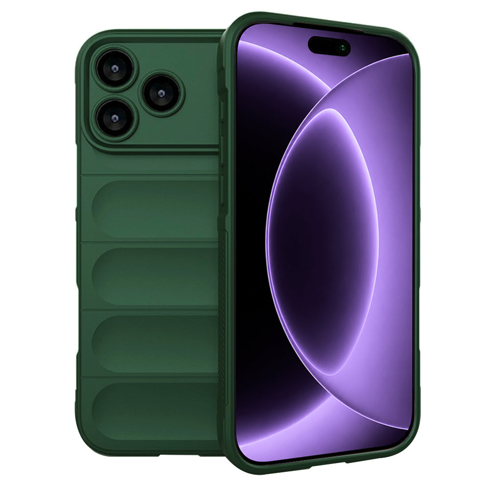 Coque pour Apple iPhone 18 Pro / 17 Pro, Techsuit, Magic Shield, Vert