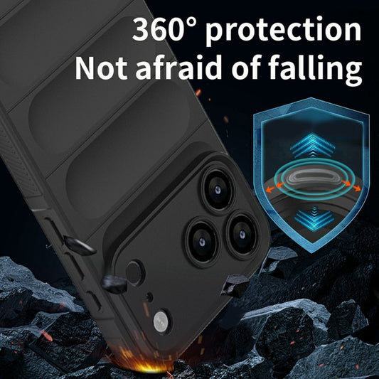 Coque pour Apple iPhone 18 Pro / 17 Pro, Techsuit, Magic Shield, Bordeaux