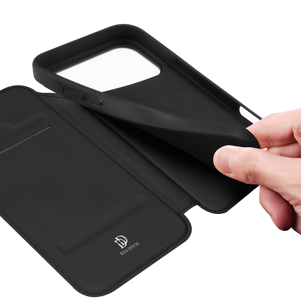 Custodia per Apple iPhone 18 Pro Max / 17 Pro Max, DUX DUCIS, Skin Pro, Nera