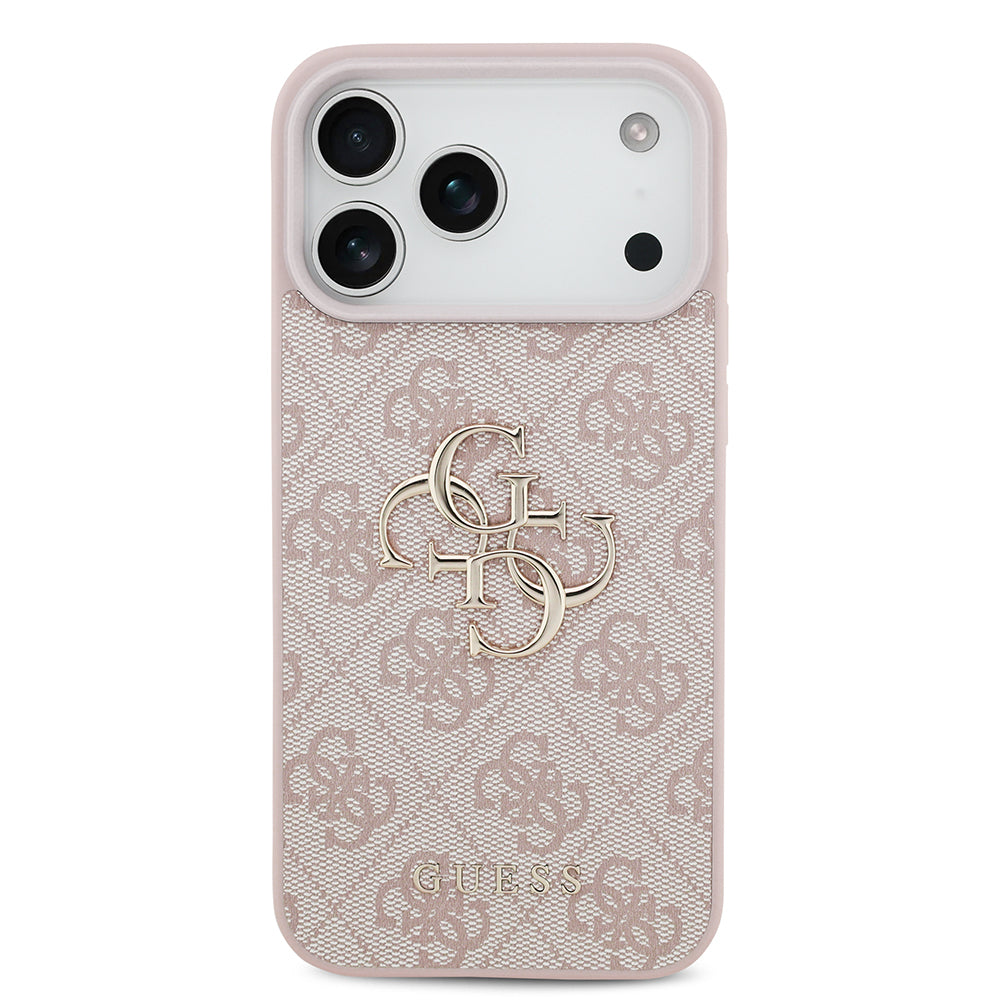 Hülle für Apple iPhone 18 Pro Max / 17 Pro Max, Guess, 4G Big Logo, Rosa