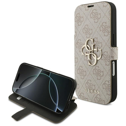 Coque pour Apple iPhone 18 Pro Max / 17 Pro Max, Guess, Logo Métal 4G, Rose