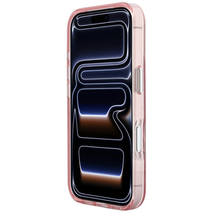 Custodia per Apple iPhone 18 Pro Max / 17 Pro Max, Karl Lagerfeld, IML Big Signature Resina Logo Cornice Metallica, Rosa