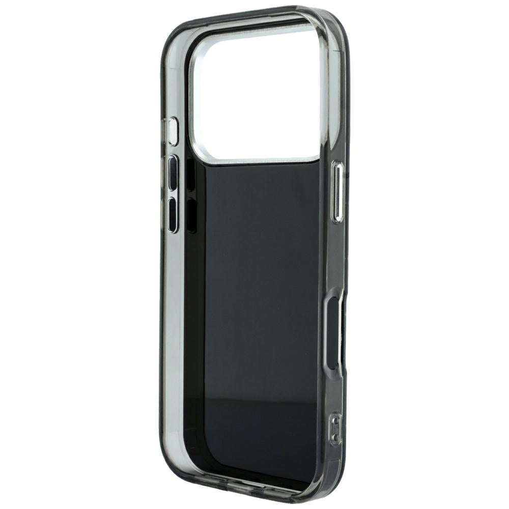 Custodia per Apple iPhone 18 Pro Max / 17 Pro Max, Karl Lagerfeld, IML Strass e Logo Elettrodeposto, Nera