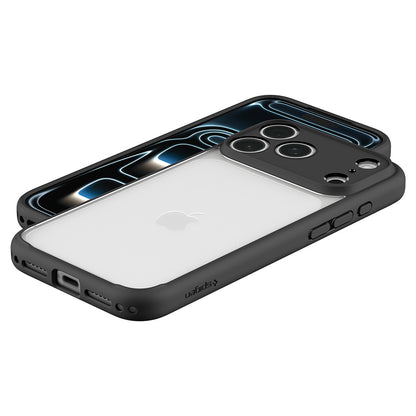 Custodia per Apple iPhone 18 Pro Max / 17 Pro Max, Spigen, Ultra Hybrid, Nero Opaco ACS12117