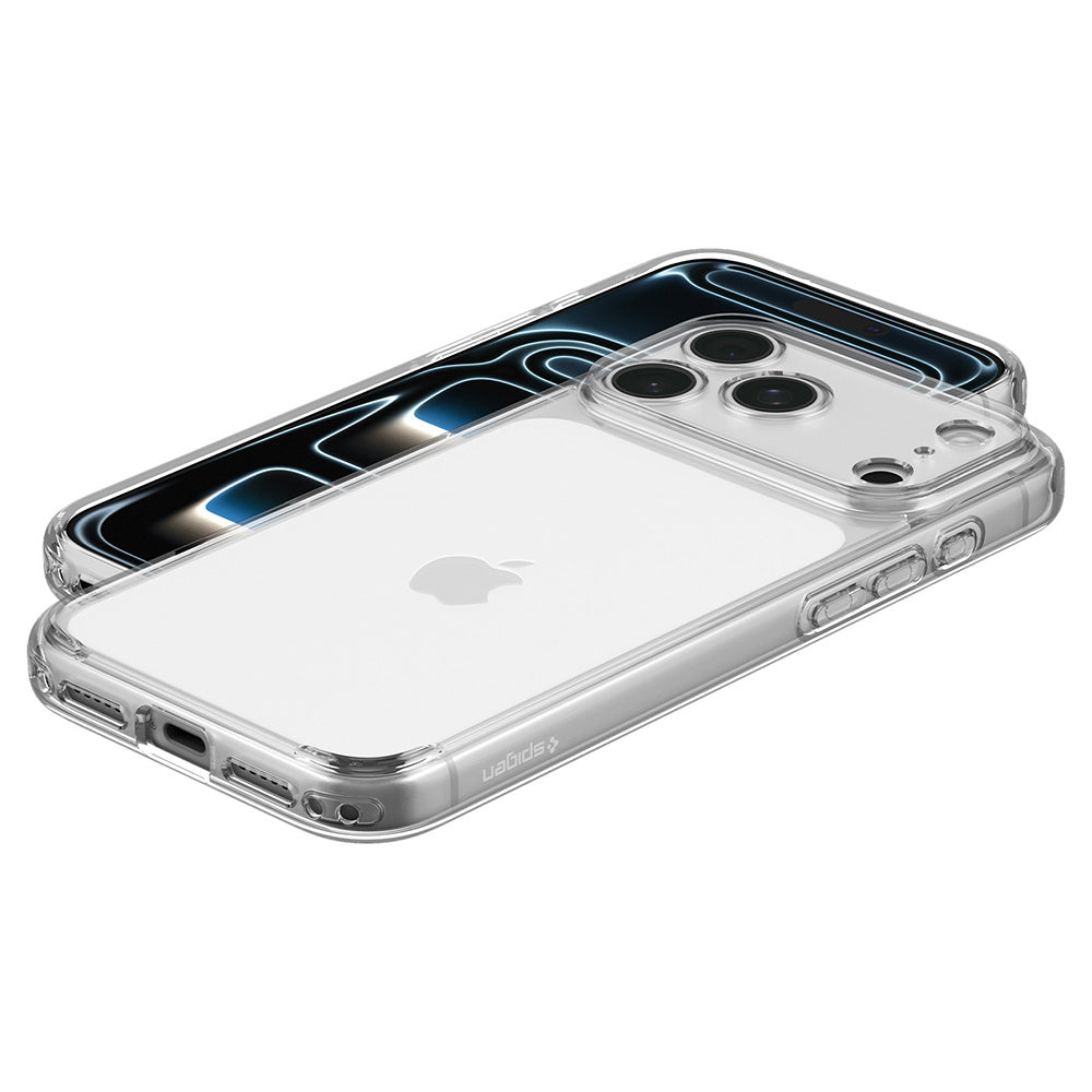 Custodia per Apple iPhone 18 Pro Max / 17 Pro Max, Spigen, Ultra Hybrid, Trasparente ACS12116