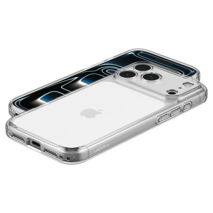 Custodia per Apple iPhone 18 Pro Max / 17 Pro Max, Spigen, Ultra Hybrid, Trasparente ACS12116