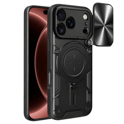 Custodia per Apple iPhone 18 Pro Max / 17 Pro Max, Techsuit, CamGuard Pro, Nera